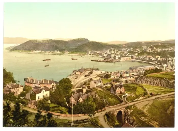 Framed Print : General view, Oban, Scotland Framed Print : General view, Oban, Scotland