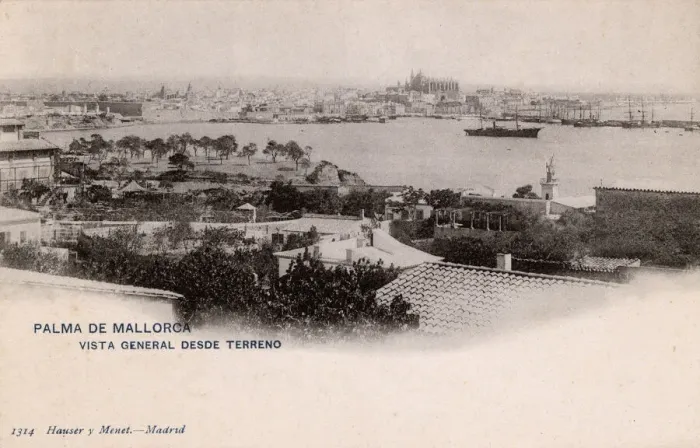 Framed Print : General view of Palma de Majorca, Majorca, Spain Framed Print : General view of Palma de Majorca, Majorca, Spain
