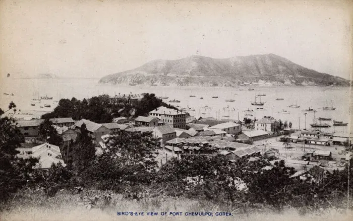 Framed Print : General view of Port Chemulpo, Chosen, Korea Framed Print : General view of Port Chemulpo, Chosen, Korea