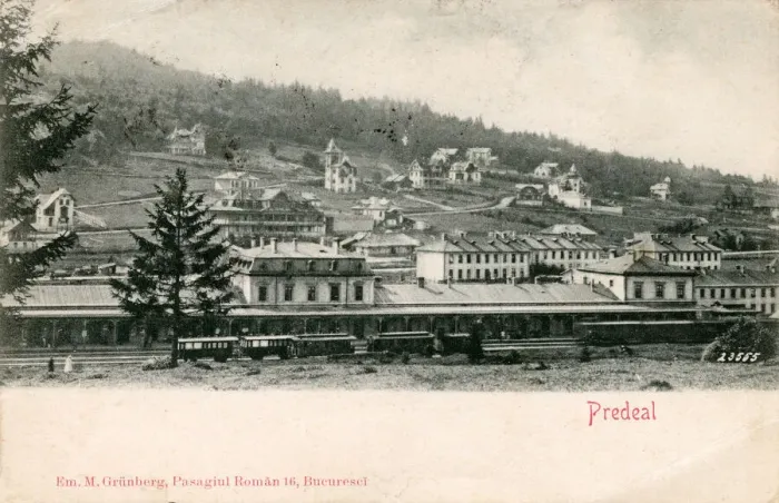 Framed Print : General view of Predeal, Brasov County, Romania Framed Print : General view of Predeal, Brasov County, Romania