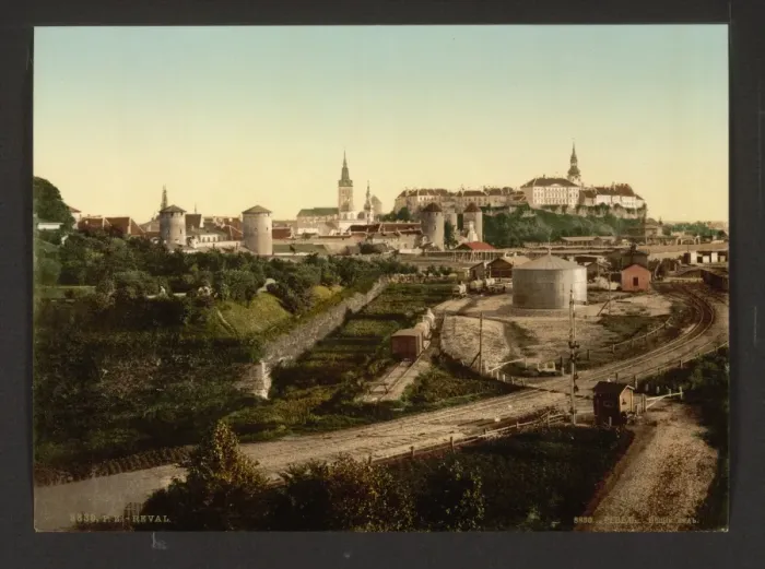 Framed Print : General view, Reval, Russia Framed Print : General view, Reval, Russia