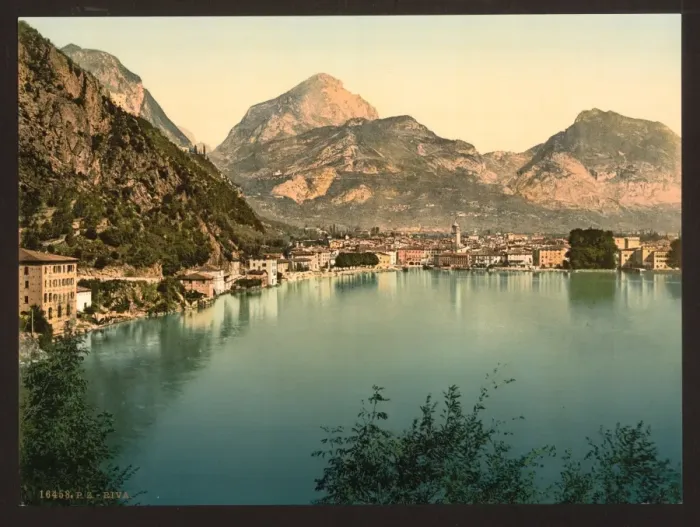 Framed Print : General view, Riva, Lake Garda, Italy Framed Print : General view, Riva, Lake Garda, Italy