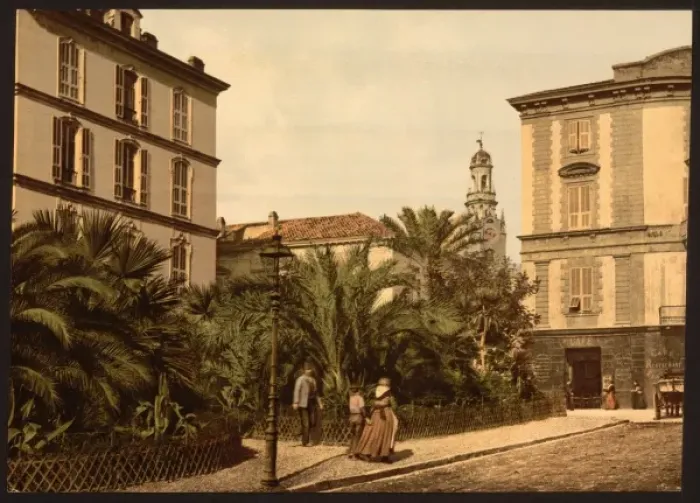 Framed Print : General view, San Remo, Riviera Framed Print : General view, San Remo, Riviera