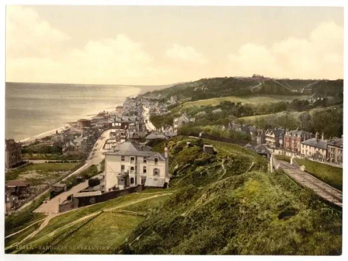 Framed Print : General view, Sandgate, England Framed Print : General view, Sandgate, England