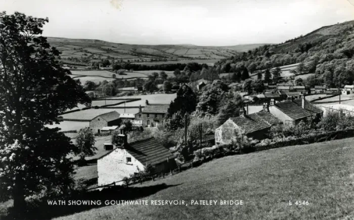 Framed Print : General View Showing Gouthwaite Reservoir, Wath, Yorkshire Framed Print : General View Showing Gouthwaite Reservoir, Wath, Yorkshire