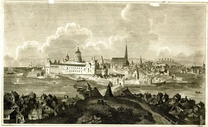 Framed Print : General view of Stockholm, Sweden Framed Print : General view of Stockholm, Sweden