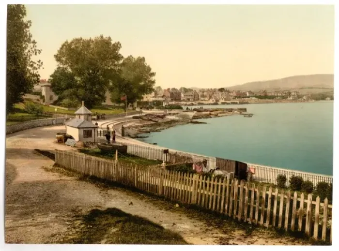 Framed Print : General view, Swanage, England Framed Print : General view, Swanage, England