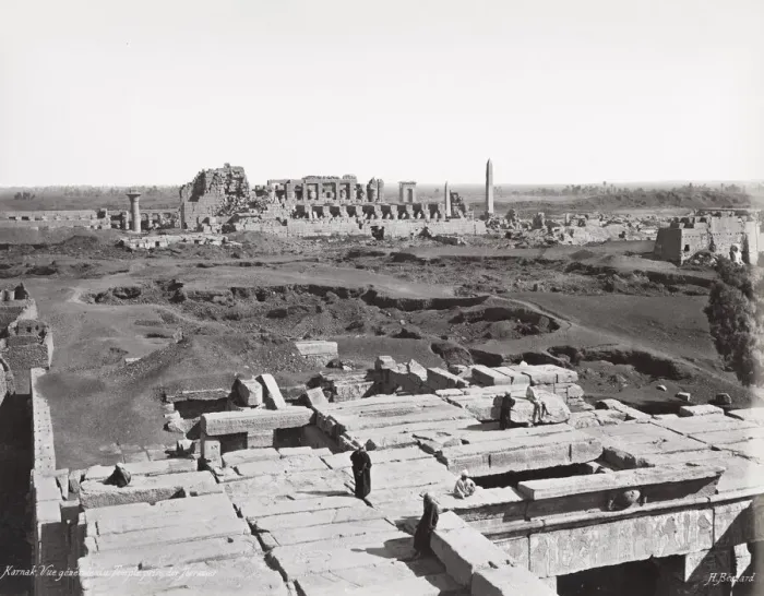 Framed Print : General view of the temple, Karnak, Egypt Framed Print : General view of the temple, Karnak, Egypt