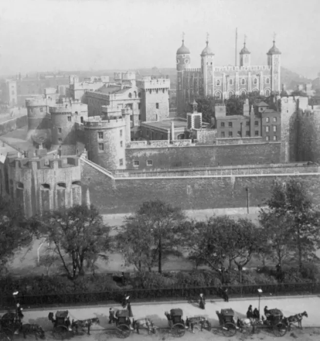 Framed Print : General view of the Tower of London Framed Print : General view of the Tower of London