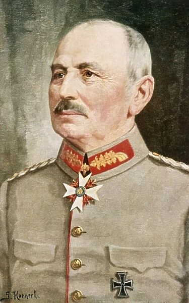 General von Kluck, German army officer, WW1