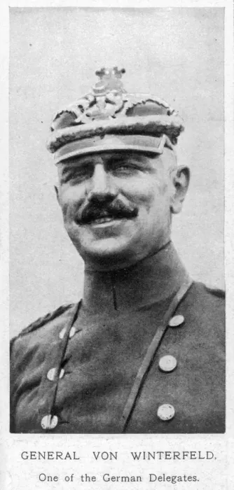Framed Print : General Von Winterfeld Framed Print : General Von Winterfeld