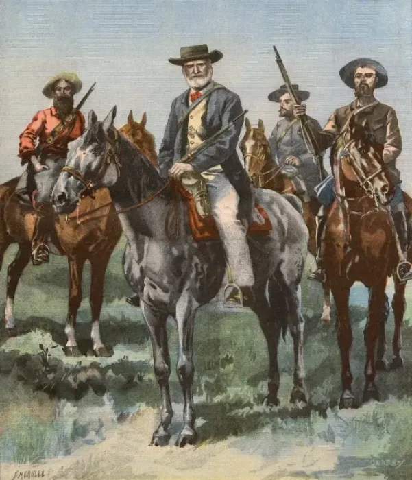 Framed Print : General De Wet during the Boer War Framed Print : General De Wet during the Boer War