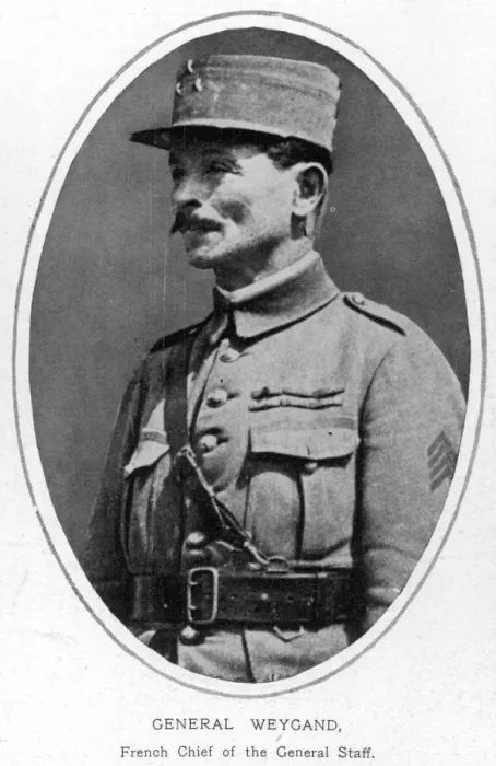 Framed Print : General Weygand(1867-1965) Framed Print : General Weygand(1867-1965)