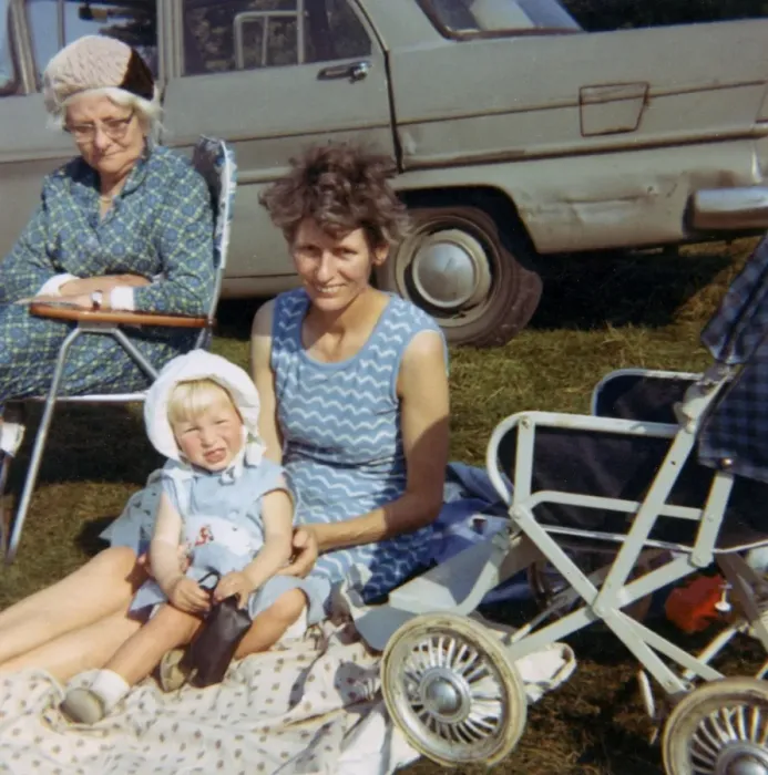 Framed Print : Three generations of a family Framed Print : Three generations of a family