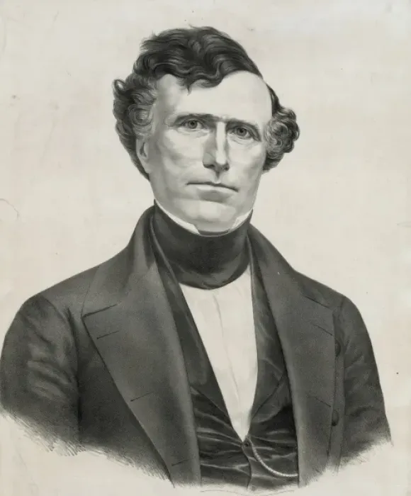Framed Print : Genl. Franklin Pierce Framed Print : Genl. Franklin Pierce
