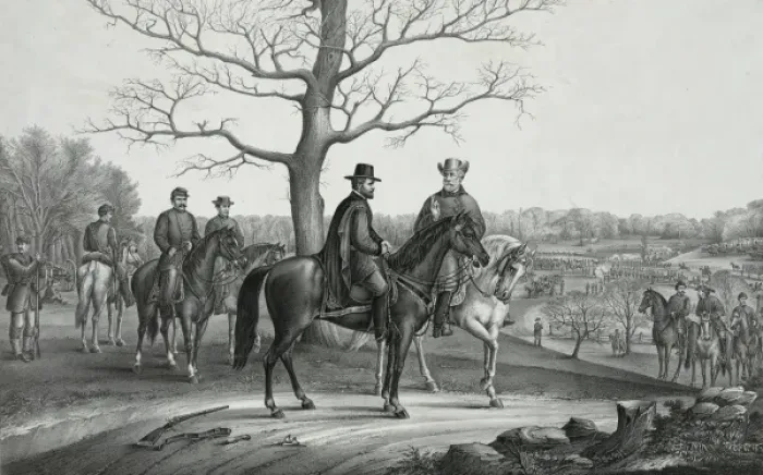 Framed Print : Genl. Grant at Appomattox Framed Print : Genl. Grant at Appomattox