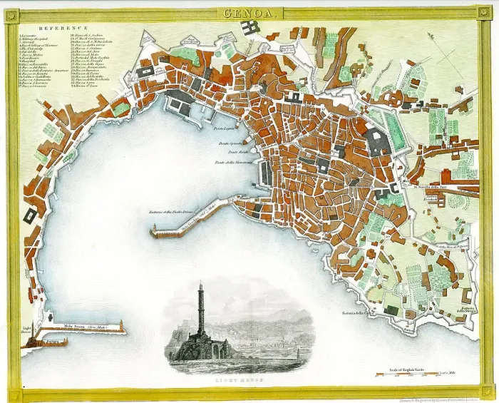 Framed Print : Genoa Framed Print : Genoa