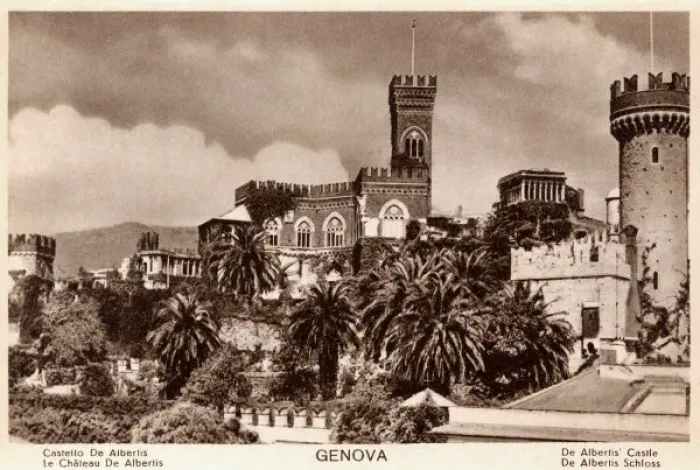 Framed Print : Genoa, Italy - De Albertis Castle Framed Print : Genoa, Italy - De Albertis Castle