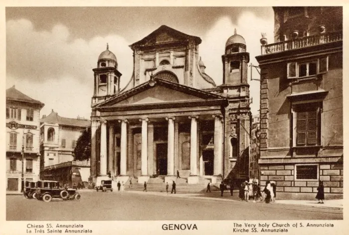 Framed Print : Genoa, Italy - Church of St Annunziata Framed Print : Genoa, Italy - Church of St Annunziata