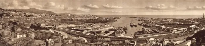 Framed Print : Genoa, Italy - Panorama Framed Print : Genoa, Italy - Panorama
