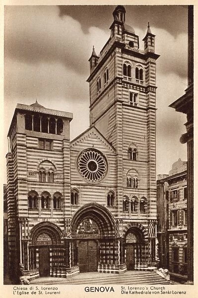 Genoa, Italy - St Lorenzos Church