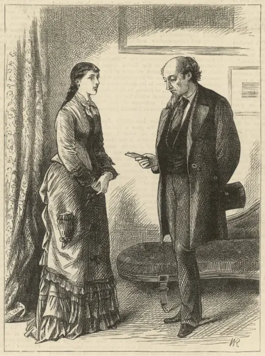 Framed Print : A gentleman asks for a ladys photograph Framed Print : A gentleman asks for a ladys photograph