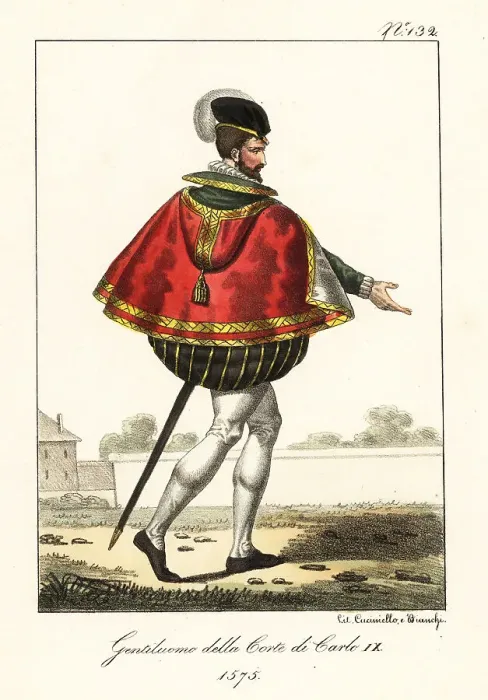 Framed Print : Gentleman at the court of King Charles IX of France, 1575 Framed Print : Gentleman at the court of King Charles IX of France, 1575