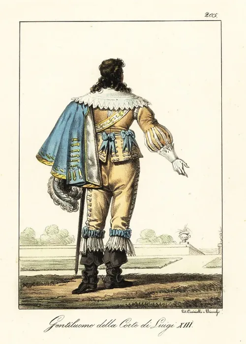 Framed Print : Gentleman at the court of King Louis XIII of France Framed Print : Gentleman at the court of King Louis XIII of France