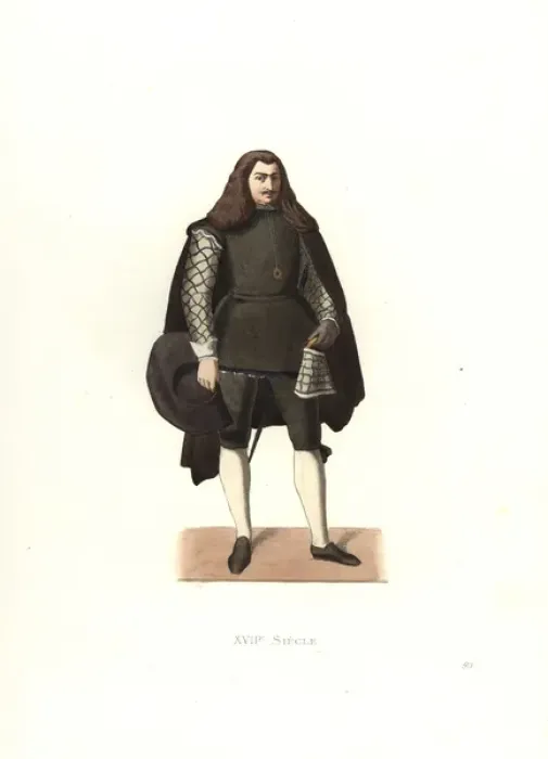 Framed Print : Gentleman of Spain, 17th century, from a painting by Murillo Framed Print : Gentleman of Spain, 17th century, from a painting by Murillo
