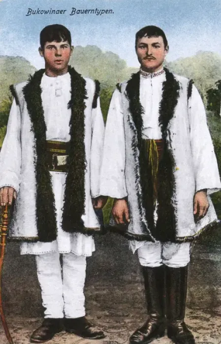 Framed Print : Two Gentlemen from Burkovina Framed Print : Two Gentlemen from Burkovina