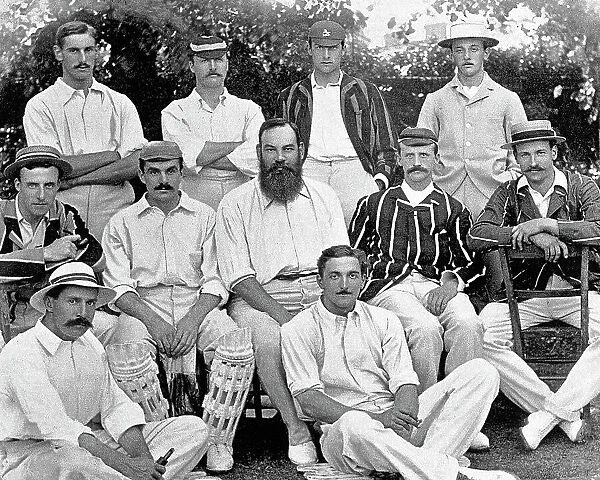 The Gentlemen Cricket Team in 1895