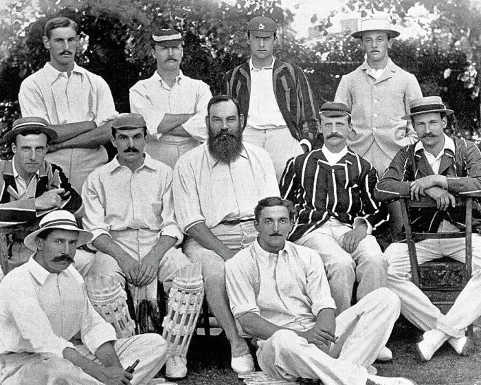 Framed Print : The Gentlemen Cricket Team in 1895 Framed Print : The Gentlemen Cricket Team in 1895