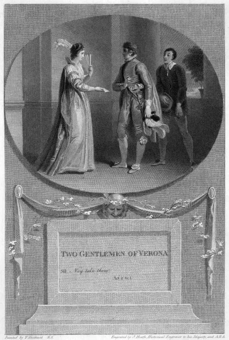 Framed Print : Two Gentlemen of Verona Framed Print : Two Gentlemen of Verona