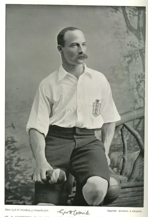 Framed Print : Geoff H Cotterill, athlete, cricketer and England footballer Framed Print : Geoff H Cotterill, athlete, cricketer and England footballer
