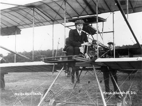 Geoffrey de Havilland and the 1910 aeroplane