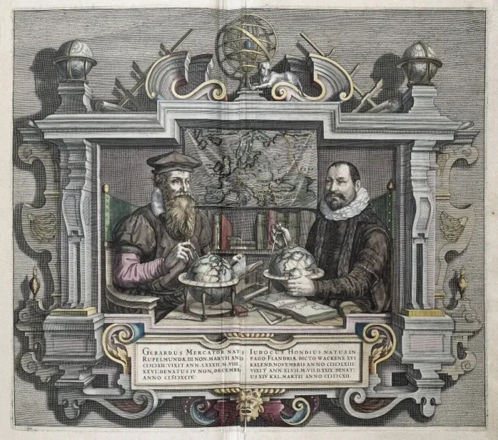Framed Print : The geographers and cartographers Gerardus Mercator Framed Print : The geographers and cartographers Gerardus Mercator