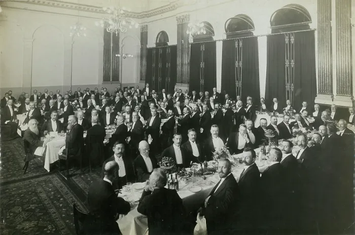 Framed Print : Geological Society Club's dinner, 1907 Framed Print : Geological Society Club's dinner, 1907