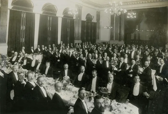 Framed Print : Geological Society Club's dinner, 1907 Framed Print : Geological Society Club's dinner, 1907