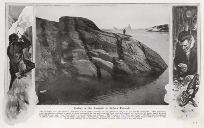Framed Print : Geology in the Antarctic Framed Print : Geology in the Antarctic