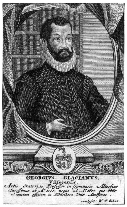 Framed Print : Georg Glacianus Framed Print : Georg Glacianus