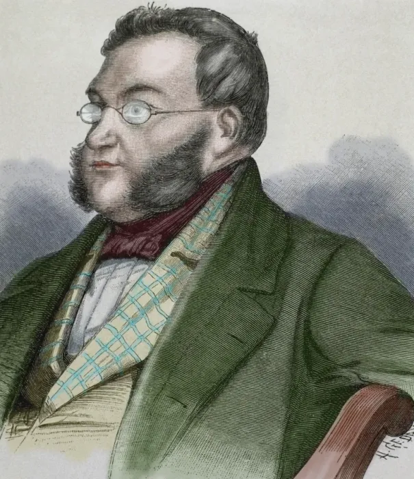 Framed Print : Georg von Vincke (1811-1875). Prussian politician, officer Framed Print : Georg von Vincke (1811-1875). Prussian politician, officer
