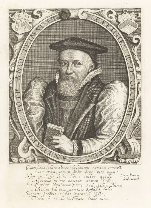 Framed Print : George Abbot, Archbishop of Canterbury Framed Print : George Abbot, Archbishop of Canterbury