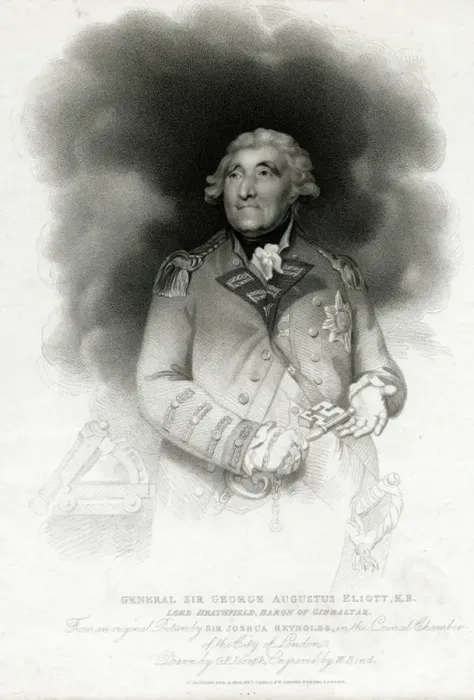 Framed Print : George Augustus Eliott, 1st Baron Heathfield Framed Print : George Augustus Eliott, 1st Baron Heathfield