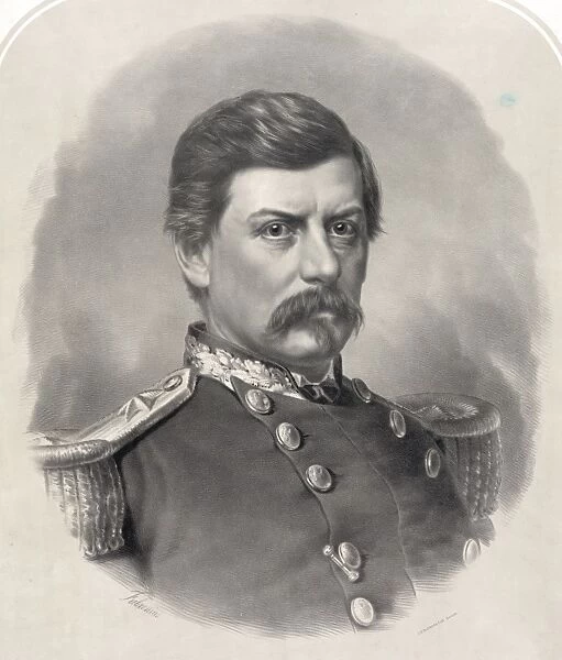 George B. McClellan. Major General commanding U. S. Army