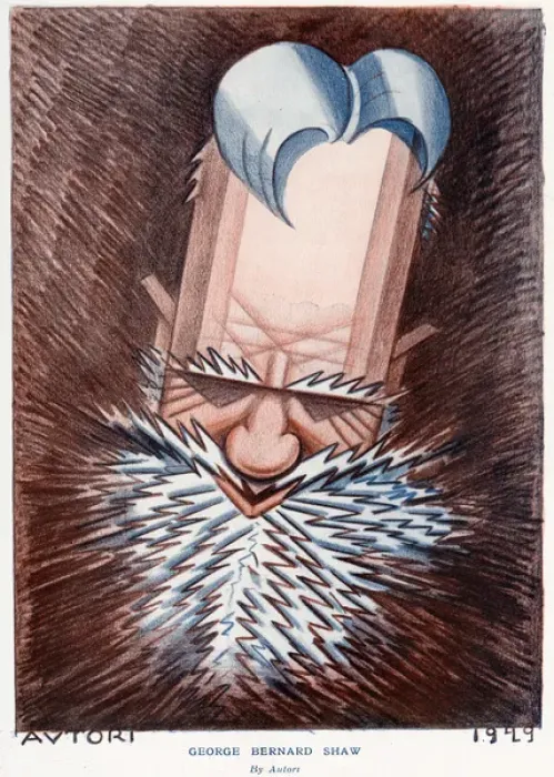 Framed Print : George Bernard Shaw Framed Print : George Bernard Shaw