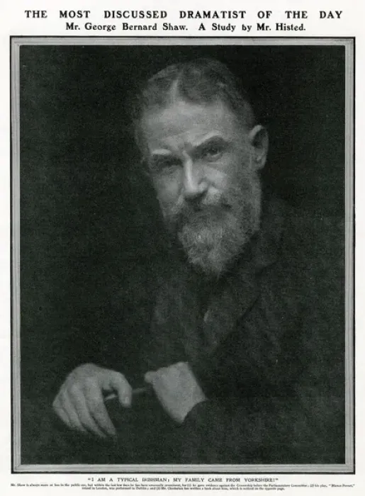 Framed Print : George Bernard Shaw Framed Print : George Bernard Shaw