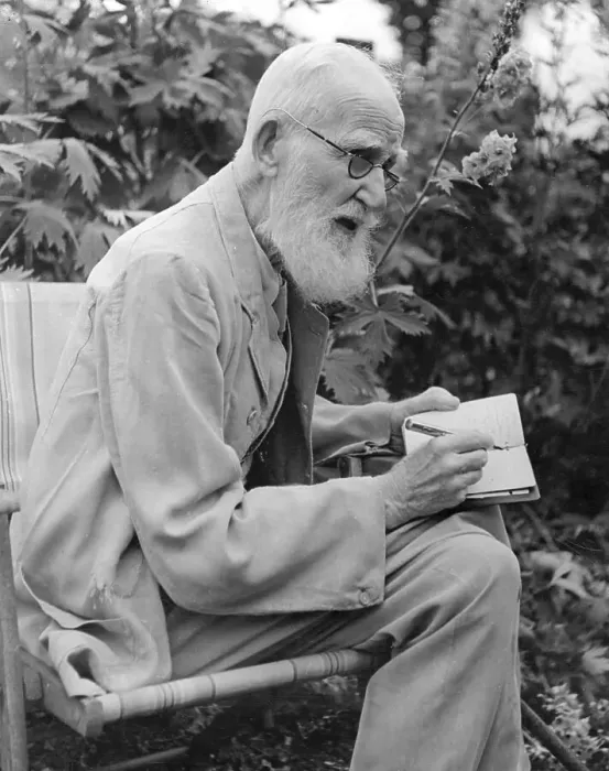 Framed Print : George Bernard Shaw, Irish writer and dramatist Framed Print : George Bernard Shaw, Irish writer and dramatist