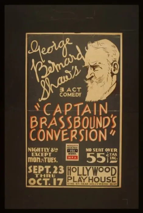 Framed Print : George Bernard Shaws 3 act comedy Captain Brassbounds conv Framed Print : George Bernard Shaws 3 act comedy Captain Brassbounds conv