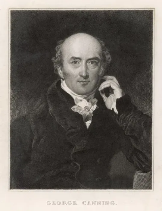 Framed Print : George Canning (Lawrence Framed Print : George Canning (Lawrence