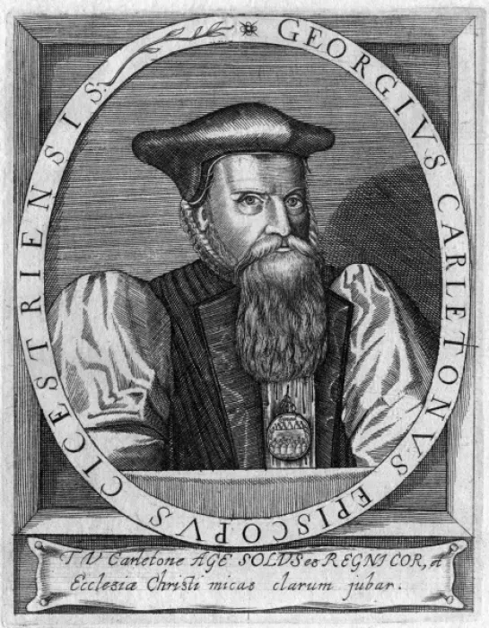 Framed Print : George Carleton, Bishop Framed Print : George Carleton, Bishop